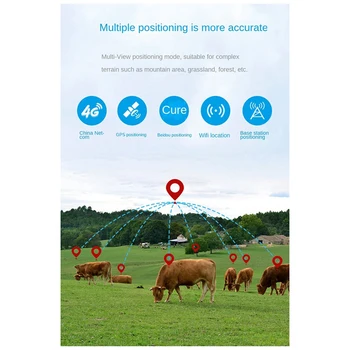 Global Universal Cattle And Sheep Horse GPS Locator Pet Anti-Lost Device GPS Dedicated Locator Patvarus lengvas montavimas