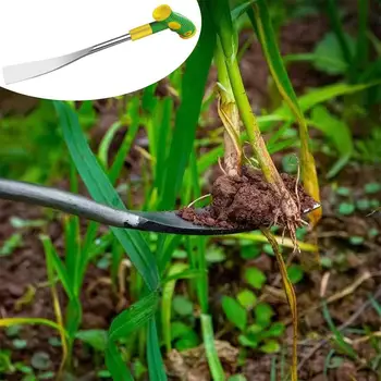 gluosnio lapų kastuvas maža T formos sodinimo mentele su pirštinėmis nešiojama mangano plieno rankinė mentele kasimui, sodinimui, ravėjimui