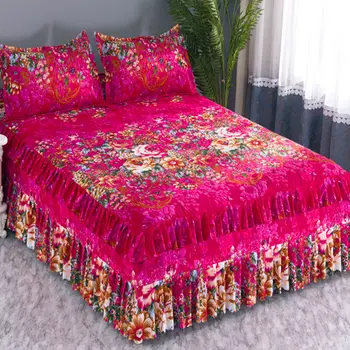 Gėlių atspaudų lovų užvalkalai, patalynės, komforto paklodės, karališko dydžio ir karališko dydžio lovos, čiužinių užvalkalai (išskyrus pagalvių užvalkalus)