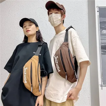 INS krūtinės krepšys Vyriškas japoniškas laisvalaikio skersinis mažas krepšys Minimalistinė darbo apranga Vieno peties krepšys Moteriškas sportinis telefonas Liemuo