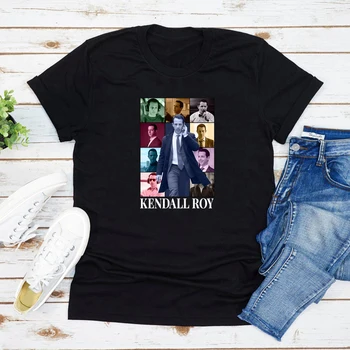 Kendall Roy The Eras Tour marškinėliai Unisex Grafiniai marškinėliai Vintage 80s 90s Succession TV Show marškinėliai Vyrai Moterys trumpomis rankovėmis Tee