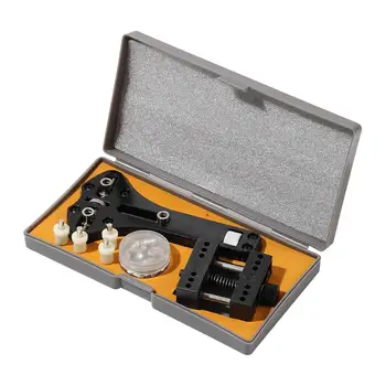 Laikrodžių taisymo įrankių rinkinys Profesionalus plieninis reguliuojamas laikrodžių galinis atidarymo veržliaraktis