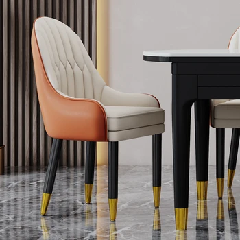 Luxuryergonomic svetainės kėdė Moderni šiaurietiška minimalistinė poilsio erdvė Svetainės kėdė Unikali mada Silla Plegable baldai
