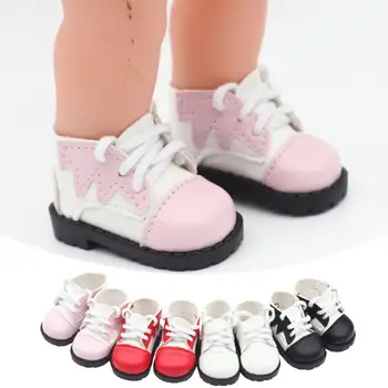 Lėlių batų spalvų blokas Labai imituotas 20 cm spalvą atitinkantys lėlių batai Minkšti mini batai su puikiu apdirbimu lėlėms Žaislai Mieli