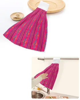 Meksikiečių etninės geometrinės juostelės Rožiniai rankšluosčiai Pagrindinis Virtuvė Vonios kambarys Pakabinamos indų šluostės Kilpos Sugeriantis Pasirinktinis Nuvalykite rankšluostį