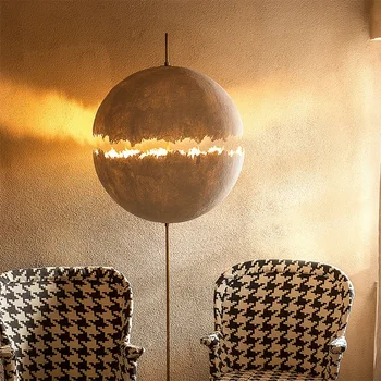 Meno dekoravimo grindų lempa Paprasta kūrybinės asmenybės parodų salė Svetainė Miegamojo atmosfera Grindų lempa