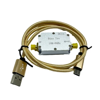 Mikrobangų kondensatorius RF tiektuvo dėžutės šališkumas Koaksialinis tiektuvas RF izoliacija 10M-6Ghz daugiafunkcis mažas įterpimo nuostolių modulis Lengva įdiegti