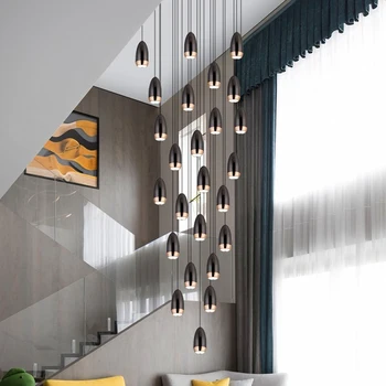 Modernus valgomasis Pakabinami žibintai patalpų apšvietimas Lubų šviestuvas pakabinamas šviestuvas dekoratyvinis patalpų apšvietimas
