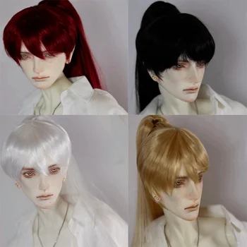 MSD Hair BJD 1/3 1/4 1/6 Scale Youth Boy Long Hair Wig for Dolls Toys