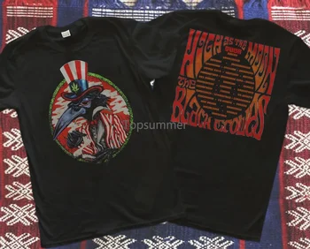 Nauja!! Blacks Crowes Shirt Tshirt 1993 High As The Moon Tour koncertas