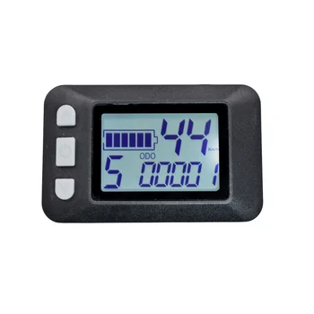 P9 LCD ekranas Prietaisų skydelis Matuoklis LCD ekranas 24V 36V 48V 60V elektrinis dviračio matuoklis elektriniam paspirtuko LCD ekranui (6PIN)