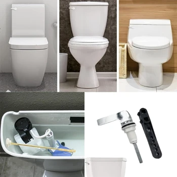 Patvarus ir stilingas tualeto rankenos keitimas Lengva įdiegti&naudoti Ergonomiška vandens nuleidimo svirtis Ilgalaikis patvarumas namamsDropshipping