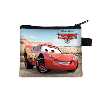Pixar automobiliai Žaibas McQueen moneta Piniginė Berniukai Mergaitės Laikymo krepšys Moteris Apsipirkimas Nešiojamas monetų krepšys Piniginės ID Kreditinės kortelės krepšys Dovana