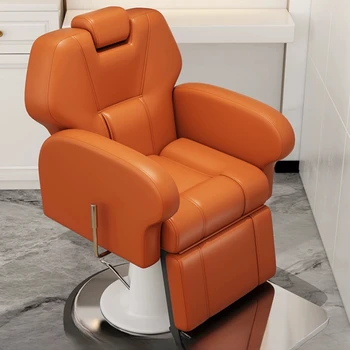 Prabangus šampūnas Kirpyklos kėdės Speciali įranga Paprastumas Kirpyklos kėdės Kirpykla Silla Barberia Komerciniai baldai RR50BC