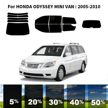 Precut nanokeramikos automobilis UV langų atspalvio rinkinys Automobilinė langų plėvelė HONDA RB1 ODYSSEY MINI FURGONUI 2005-2010