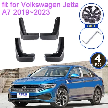 Purvasaugiai Volkswagen Jetta A7 2019~2023 VW Vento 2020 2021 2022 Priedai Purvasaugiai Purslų sparnų apsauga Priekiniai galiniai ratai