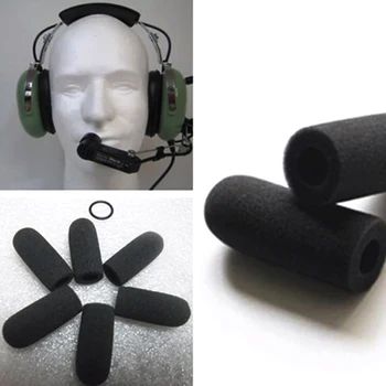 Putplasčio priekinio stiklo mikrofono priekiniai stiklai Kokybiškas putplasčio dangtelio kostiumas Davido Clarko ausinėms