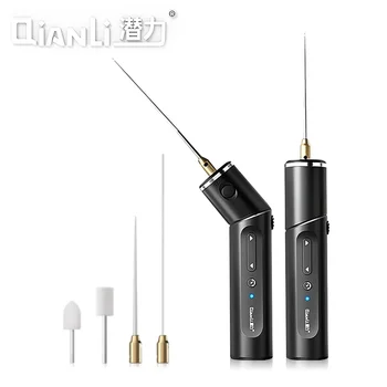 Qianli Reguliuojamas greitis Elektrinė klijų šalinimo mašina Didelis koncentriškumas Su lempa mobiliajam telefonui LCD OCA Klijų šalinimo įrankiai