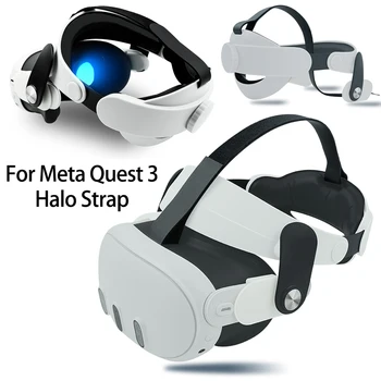 Reguliuojamas galvos dirželio keitimas galvos dirželiui, skirtas Meta Quest 3 galvos dirželio dekompresijos galvos apdangalams, skirtiems Meta Quest 3 VR priedams