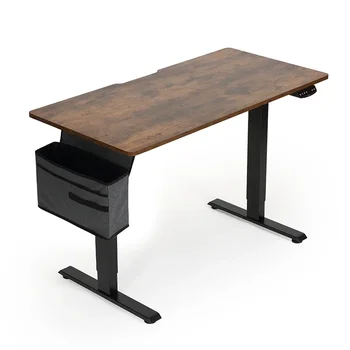 Sandėlyje Didelė reklama OKIN Dviejų variklių sėdimasis stalas Reguliuojamo aukščio pakėlimo stalas