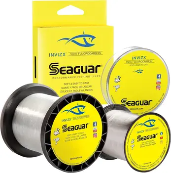 Seaguar Invizx Fluorocarbon 100% Japonija Original Shock Leader Fishing Line Fluorocarbon Leader Line Monofilament Carp Wire