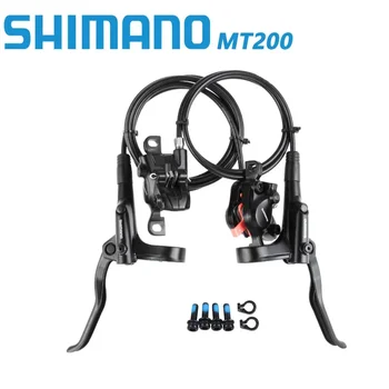 Shimano MTB Brake BR BL MT200 Dviračių stabdžių hidraulinis diskinis stabdys 750/800/1350/1450/1500mm Kalnų spaustuvo stabdžiai atnaujinti MT315