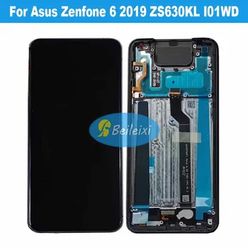 skirta Asus Zenfone 6 2019 ZS630KL 6Z LCD ekranas Jutiklinio ekrano skaitmeninimo priemonės surinkimas ASUS_I01WD I01WD