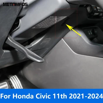 skirta Honda Civic 11th Gen 2021-2023 2024 m. vairuotojo padėtis Apatinis oro kondicionierius Ventiliacijos angos išleidimo skydo dangčio apdaila Vidaus aksesuarai
