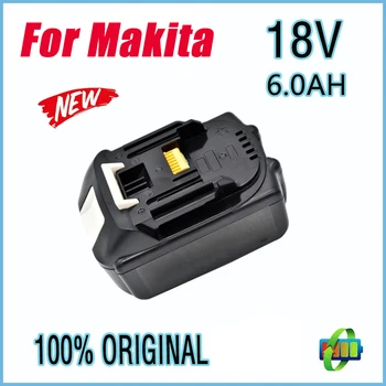 skirta Makitai 18V Makitai 6Ah ličio jonų įkraunamas elektrinis įrankis 18V pakaitinė baterija BL1860 BL1830 BL1850 BL1860B LXT400