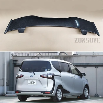 skirta Toyota Sienta 2015 spoileriui ABS plastikinio hečbeko stogo galinio sparno kėbulo komplekto priedams