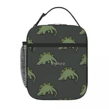 Stegosaurus Lunch Tote Picnic Bag Anime Lunch Bag Thermo Cooler Bag