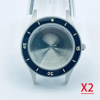 THRON 40mm laikrodžio dėklas, skirtas BLANCPAIN Fifty Fathoms Seek serijai, skirtai NH35 / NH36 laikrodžio pilno šviečiančio keraminio rėmelio dėklui