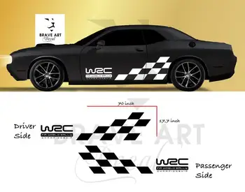 WRC lipdukų menas, FIA pasaulio ralio čempionatas, šonai, lipdukas Wrc, automobilio grafikos pusė, vinilo lipdukas