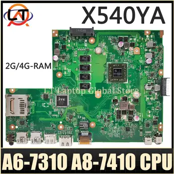 X540YA Pagrindinė plokštė ASUS Vivobook X540Y R540YA F540YA A540YA D540YA nešiojamojo kompiuterio pagrindinė plokštė AMD CPU 2GB / 4GB / RAM PAGRINDINĖ PLOKŠTĖ