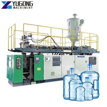 YG 20L 5 galonų kompiuterio plastikinių vandens butelių pūtimo liejimo mašina plastikinių butelių alyvos statinės chemijos statinės liejimo mašina