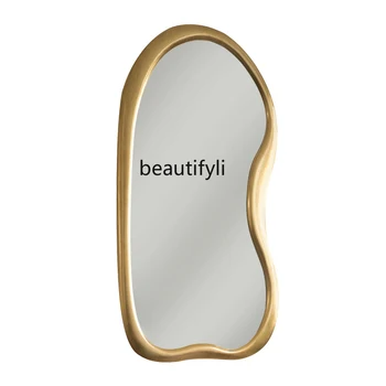 yj Europos retro persirengimo veidrodis Amerikos sieninis pakabinamas grindų veidrodis Viso ilgio veidrodis Ins stiliaus viso ilgio veidrodis