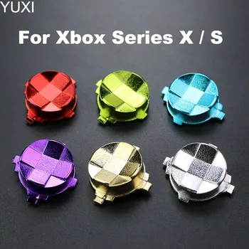 YUXI 1PCS Replacement Dpad D Pad Plastikinis chromuotas mygtukas Krypties klavišas Kryžiaus mygtukai, skirti Xbox Series X / S valdiklio žaidimo priedui