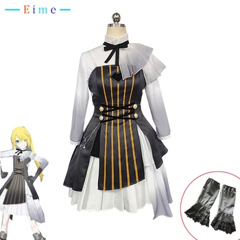 Žaidimų projektas Sekai Rin Cosplay kostiumas PJSK suknelė Vakarėlio kostiumas Anime drabužiai Helovino karnavalo uniformos Pagal užsakymą pagamintos